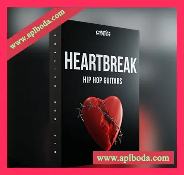 [嘻哈吉他采样]Cymatics Heartbreak Hip Hop Guitars [WAV]（77Mb）