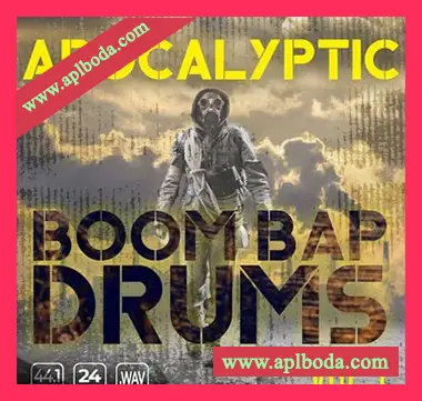 [嘻哈说唱鼓组采样]Epic Stock Media Apocalyptic Boom Bap Drums Vol.1 [WAV]（88Mb）