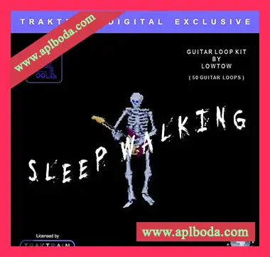 [Trap陷阱采样]TrakTrain Sleepwalking Loop Kit by Lowtow [WAV]（254Mb）