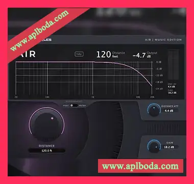 [模拟深度距离重塑效果器插件]Sound Particles Air v1.1.9 Rev2 [WiN]（8Mb）