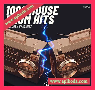 [深邃科技浩室鼓组素材]HY2ROGEN 1000 House Drum Hits [多格式]（113Mb）