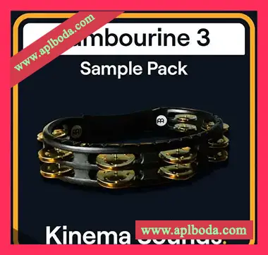 [现代手鼓采样]Kinema Sounds Tambourine 3 Modern Tambourine [WAV]（60Mb）