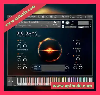 [史诗般混合打击乐音源]Edu Prado Sounds Big Bams [KONTAKT]（996Mb）