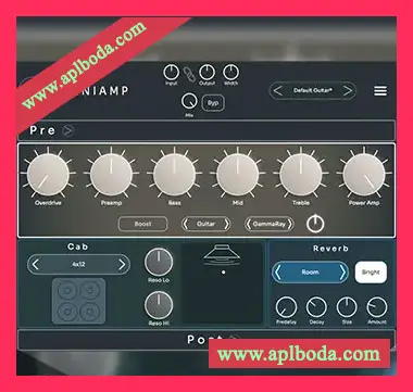 [一体化吉他贝斯放大器插件]Arboreal Audio OmniAmp v1.0.0 [WiN]（4Mb）