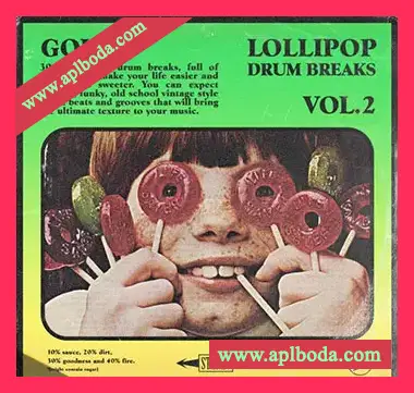 [Breaks鼓组采样]GOIAS ‘LOLLIPOP’ Breaks Vol.2 [WAV]（51Mb）