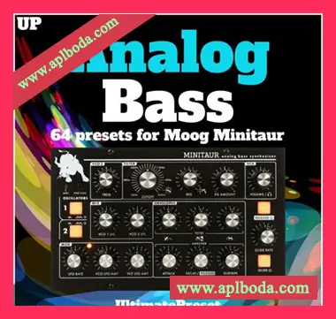 [Moog Minitaur预置电子乐]Ultimate Preset Analog Bass Moog Minitaur Soundbank（15Kb）