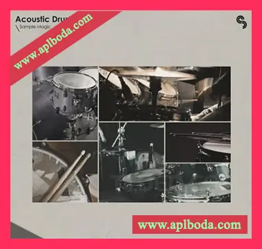 [爵士布鲁斯原生鼓组采样]Sample Magic Acoustic Drum Tools [WAV]（531Mb）