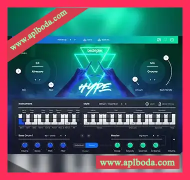 [前卫浩室EDM专用虚拟乐器插件]uJAM Beatmaker HYPE v2.3.1 [WiN]（56Mb）