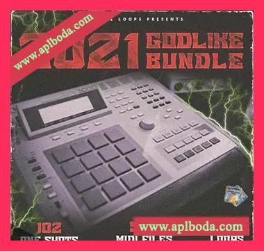 [爵士RnB陷阱素材]Godlike Loops 2021 Godlike Bundle [WAV, MiDi]（2.28Gb）