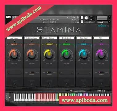 [电子乐鼓组打击音效过渡音源]Zero-G Stamina Production Toolkit [KONTAKT]（878Mb）