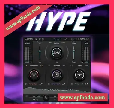 [动态处理工具插件]Plugin Alliance ADPTR Hype v1.5.0 [WiN]（53Mb）