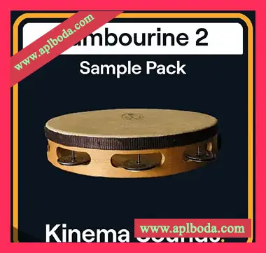 [复古手鼓采样]Kinema Sounds Tambourine 2 Retro Tambourine [WAV]（76Mb）