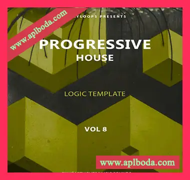 [Logic模板前卫舞曲]Heartlights Music Sounds Progressive House Template Vol 8（1.46Gb）
