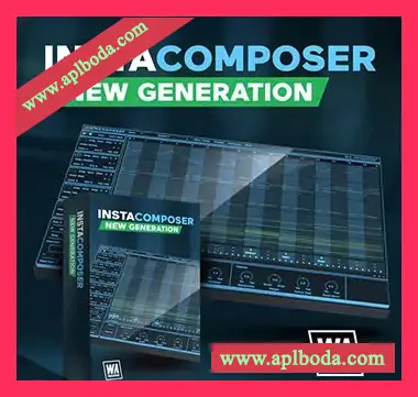 [MIDI旋律节奏和弦生成工具]WA Production InstaComposer v1.0.3 [WiN]（43Mb）