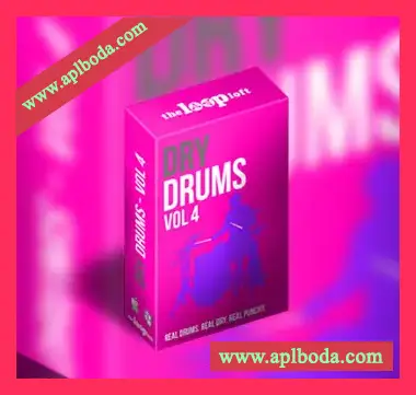 [嘻哈鼓组采样]The Loop Loft Dry Drums Vol.4 [WAV]（218Mb）