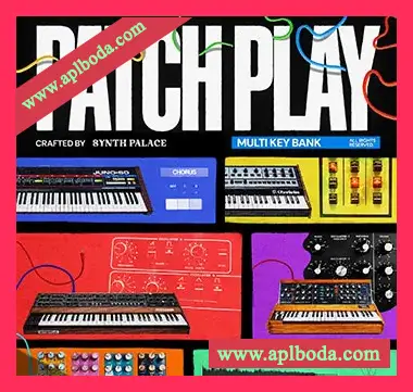 [嘻哈陷阱素材综合预设]Synth Palace Patch Play Complete Bundle [WAV, MiDi]（10.4Gb）