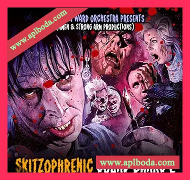 [怀旧乐采样]Boom Bap Labs Amen and Strong Arm Productions Skitzophrenic Sound Banks 2 [WAV]（187Mb）