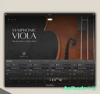 [交响中提琴音源]Kompose Audio Symphonic Viola Soundbox [KONTAKT]（680Mb）