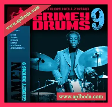 [嘻哈鼓组采样]GRIMEY GEMS Grimey Drums Vol.9 [WAV]（25Mb）