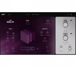 延迟插件 uJAM UFX DELAY v1.0.0 U2B Mac [MORiA]
