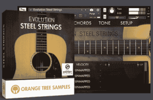 橘子树原声采样吉他 Orange Tree Samples Evolution Steel Strings v1.2.5[KONTAKT]