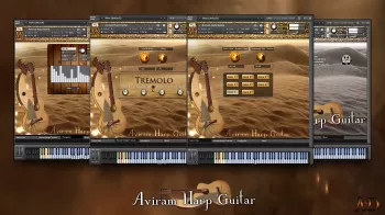 竖琴吉他音色 Aviram Dayan Production Aviram Harp Guitar INTERNAL KONTAKT