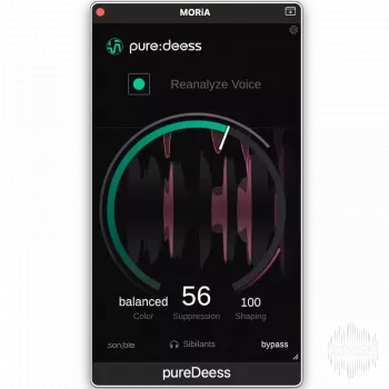 人工智能去除嘶嘶声 Sonible puredeess v1.0.0 U2B Mac [MORiA]
