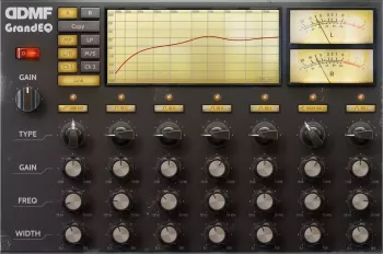 均衡器插件 DDMF GrandEQ v1.1.0 WiN