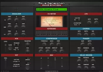 适用于电子舞曲的效果器插件 Rave Generation Rave Station v1.0.0 WIN MAC UNPACKED READ NOTE-GTA