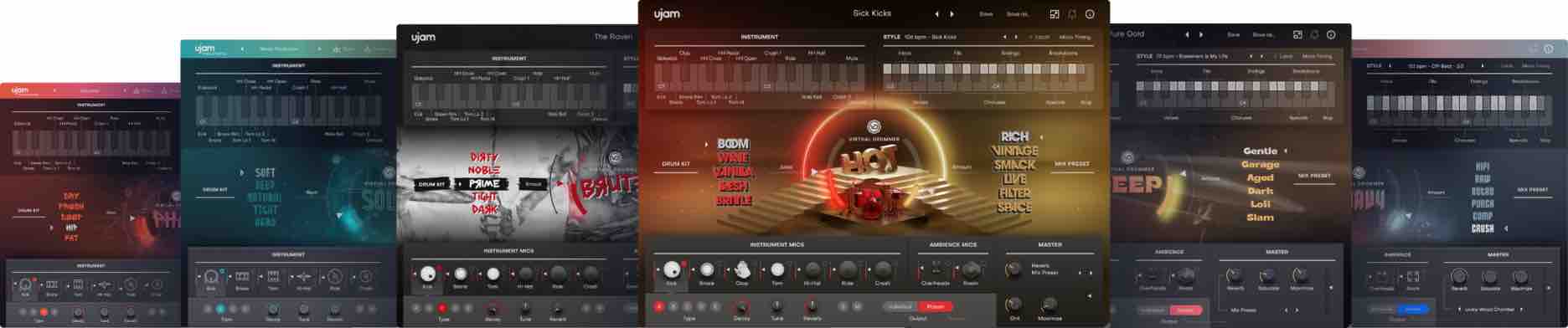 [虚拟鼓手UJAM合集]uJAM Virtual Drummer WiN MAC 48G