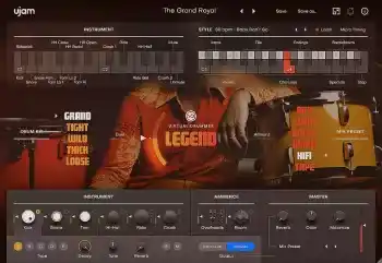 虚拟传奇鼓手UJAM Virtual Drummer LEGEND v2.5.0-WiN MAC