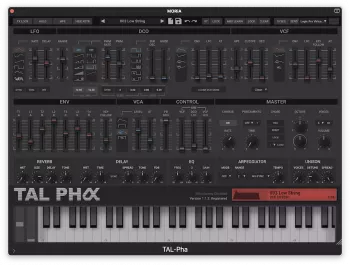 合成器插件 Togu Audio Line TAL-Pha v1.2.6 U2B Mac [MORiA]