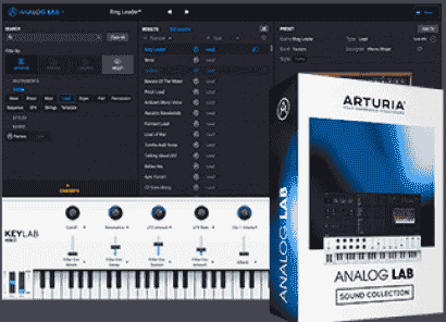 [键盘音色合集插件]Arturia Analog Lab V v5.11.1 [WiN, MacOSX]（3.35Gb）