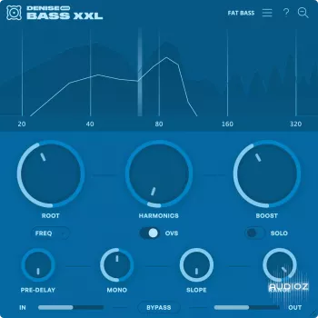 低音插件 Denise Audio Bass XXL v1.3 [WiN & macOS]