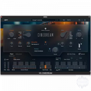 虚拟吉他 电影吉他音色 uJAM Virtual Guitarist CINEDREAM v1.0.0 U2B Mac [MORiA]
