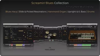 终极布鲁斯音源 Insanity Samples Screamin’ Blues Collection v1.0.1 KONTAKT