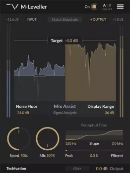 智能音量自动化插件 Techivation M-Leveller v1.0.0-WiN