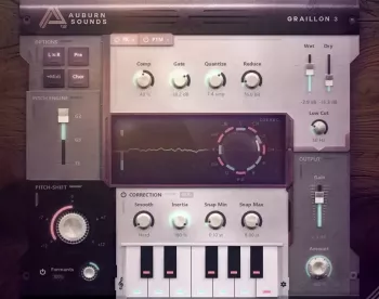 实时人声变声器插件 Auburn Sounds Graillon v3.1.1 macOS