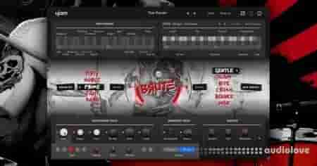 虚拟鼓手音源uJAM Virtual Drummer BRUTE v2.1.1 [WiN MAC]