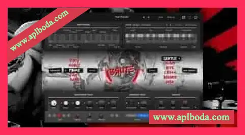 虚拟鼓手音源uJAM Virtual Drummer BRUTE v2.1.1 [WiN MAC]