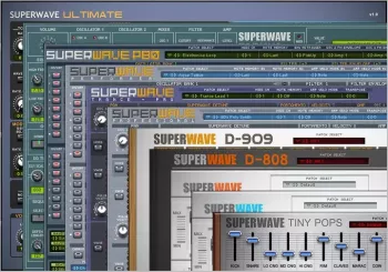 模拟合成器 鼓机插件合集 SuperWave Everything Bundle 2025.04 WiN