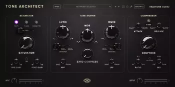 饱和度 压缩 音色塑形插件 Teletone Audio Tone Architect v1.0.0 [WiN/macOS]