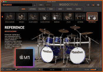 [物理建模鼓+3个新套件]IK Multimedia MODO DRUM v1.5.0 + 3 new kits STANDALONE [WiN, MacOSX]（7.1GB+）
