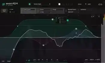 人工智能均衡器插件 Sonible SmartEQ4 v1.1.0 – WiN MAC