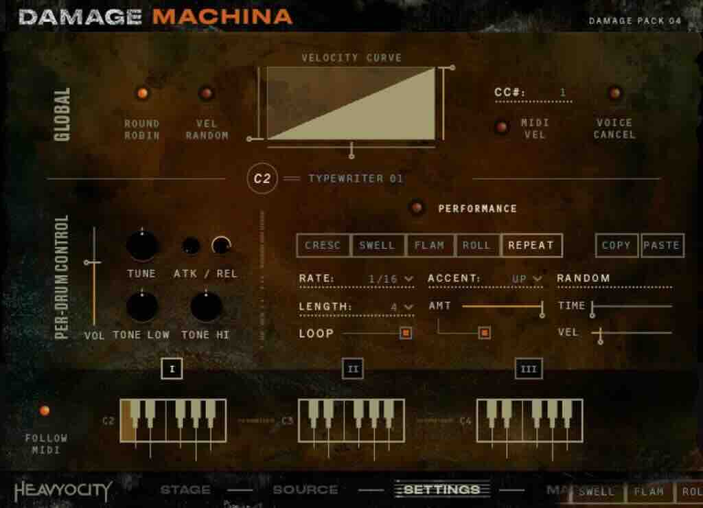 最佳机械节奏音源 Heavyocity Machina KONTAKT