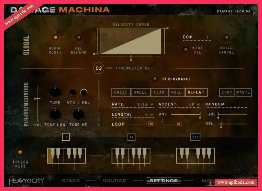 最佳机械节奏音源 Heavyocity Machina KONTAKT