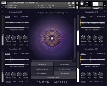 氛围音效库Soundethers Among Matter KONTAKT
