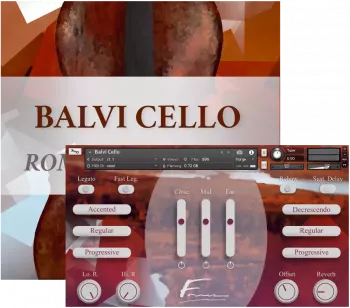 连奏大提琴康泰克音色库 David Forner Balvi Cello KONTAKT