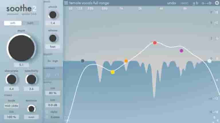 [动态共振抑制器]oeksound Soothe2 v1.1.2-R2R（Win）