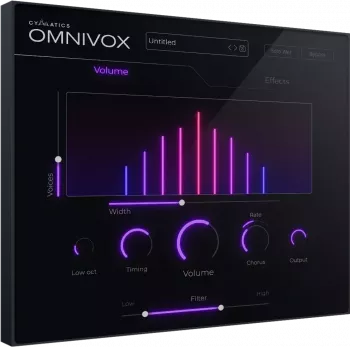 功能强大的和声生成插件 Cymatics OMNIVOX Harmony Engine v1.0.0 WIN MAC